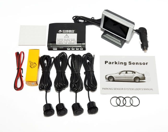 Wireless Rear Parking Sensor with LCD Display Kit SB3254